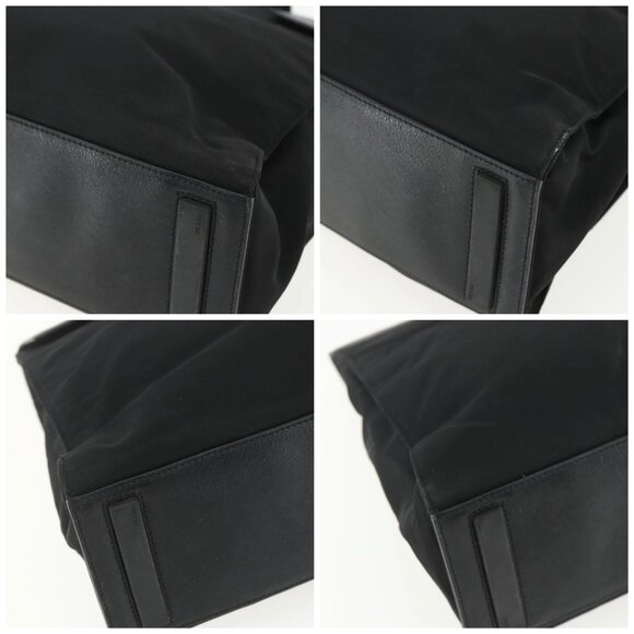 PRADA Tote Bag Nylon Black Silver Auth 151507 - Picture 16 of 16